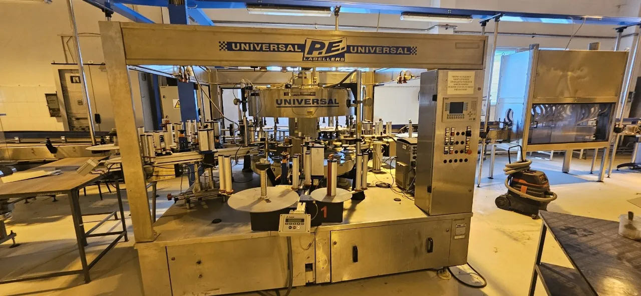 Vodka bottling line