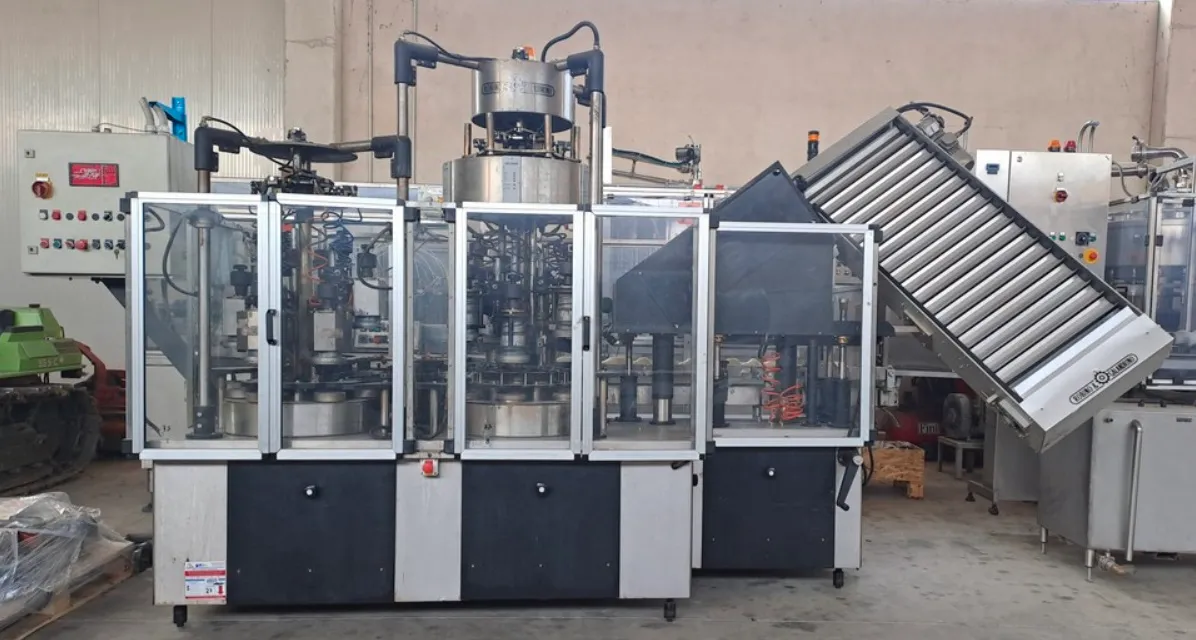 Robino & Galandrino capsule crimper with optical orientation